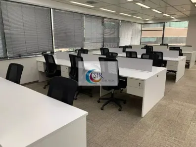 Sala Comercial para alugar, 295m² no Cidade Monções, São Paulo