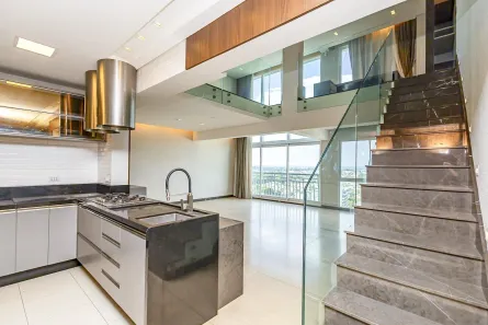 Apartamento com 4 Quartos para alugar, 186m² no Campo Comprido, Curitiba