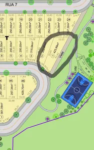 Lote/Terreno à venda, 424m² no Colinas do Castelo, Jaguariúna