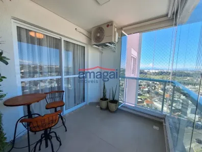 Apartamento com 3 Quartos para alugar, 78m² no Loteamento Villa Branca, Jacareí