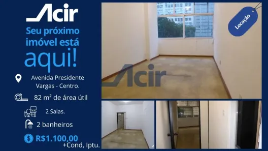 Sala Comercial para alugar, 81m² no Centro, Rio de Janeiro