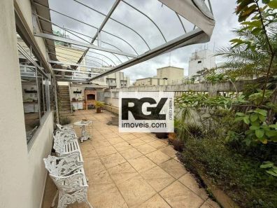 Cobertura com 4 Quartos à venda, 368m² no Aparecida, Santos