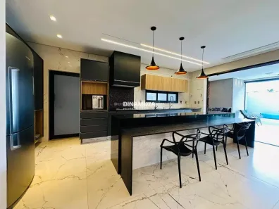 Casa de Condomínio com 4 Quartos à venda, 330m² no Jardim do Lago, Uberaba