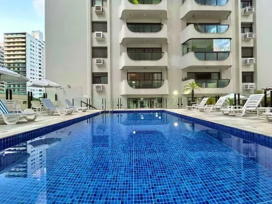 Apartamento com 3 Quartos para alugar, 140m² no Pitangueiras, Guarujá