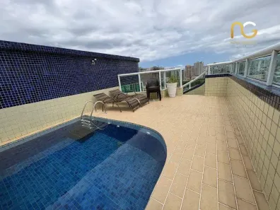 Cobertura com 3 Quartos à venda, 164m² no Guilhermina, Praia Grande