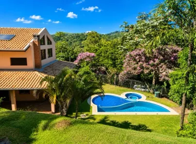 Casa de Condomínio com 7 Quartos à venda, 498m² no Serra dos Lagos (Jordanésia), Cajamar
