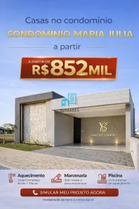 Casa com 3 Quartos à venda, 140m² no Residencial Maria Júlia, São José do Rio Preto