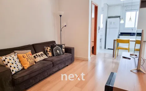Apartamento com 1 Quarto para alugar, 51m² no Cambuí, Campinas