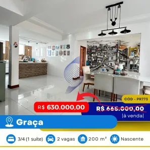 Apartamento com 3 Quartos à venda, 200m² no Graça, Salvador