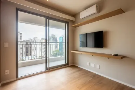 Apartamento com 1 Quarto para alugar, 38m² no Paraíso, São Paulo