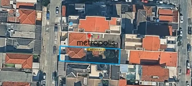 Lote/Terreno à venda, 296m² no Vila América, Santo André