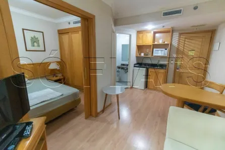 Flat com 1 Quarto para alugar, 28m² no Pinheiros, São Paulo