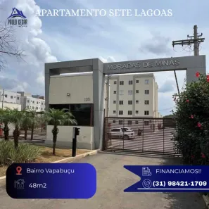 Apartamento com 2 Quartos à venda, 48m² no Distrito Industrial, Sete Lagoas