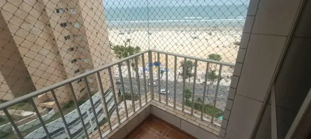 Apartamento com 1 Quarto para alugar, 52m² no Guilhermina, Praia Grande