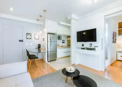 Apartamento com 1 Quarto para alugar, 45m² no Cambuí, Campinas
