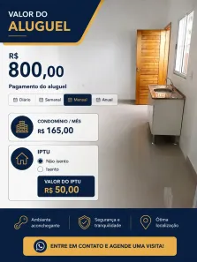 Apartamento com 1 Quarto para alugar, 30m² no Vila Ré, São Paulo