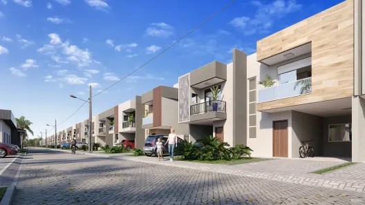Casa de Condomínio com 3 Quartos à venda, 118m² no Forquilhas, São José