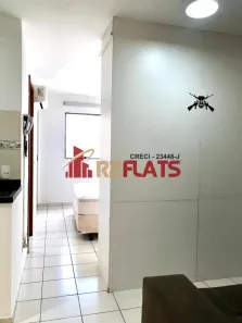 Apartamento com 1 Quarto para alugar, 30m² no Campo Belo, São Paulo