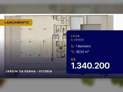 Ponto Comercial à venda, 36m² no Jardim da Penha, Vitória