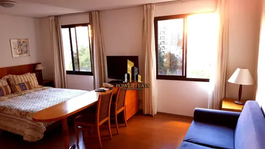 Flat com 1 Quarto para alugar, 34m² no Santa Cecília, São Paulo