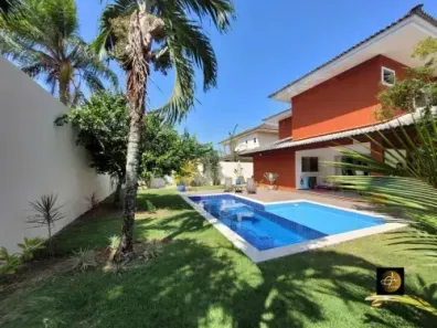 Casa de Condomínio com 4 Quartos à venda, 250m² no Alphaville (Abrantes), Camaçari