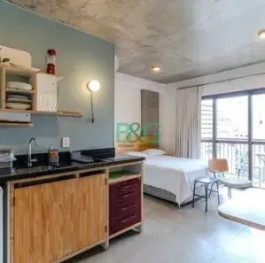 Apartamento com 1 Quarto à venda, 28m² no República, São Paulo