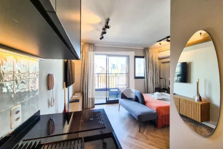 Kitnet com 1 Quarto à venda, 27m² no República, São Paulo