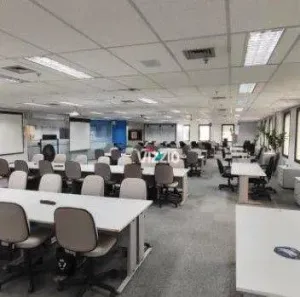 Sala Comercial para alugar, 644m² no Cidade Monções, São Paulo