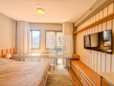 Apartamento com 1 Quarto para venda ou aluguel, 21m² no Santo Amaro, São Paulo