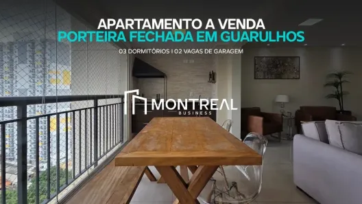 Apartamento com 3 Quartos à venda, 106m² no Jardim Flor da Montanha, Guarulhos