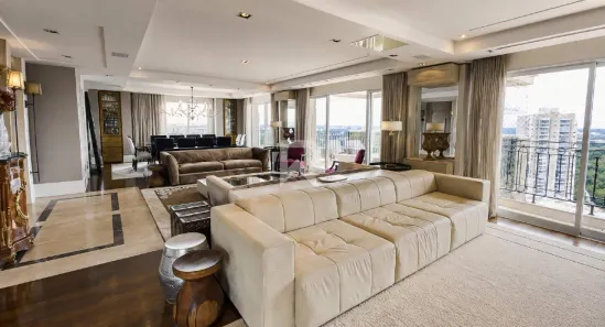 Apartamento com 4 Quartos para alugar, 340m² no Mossunguê, Curitiba