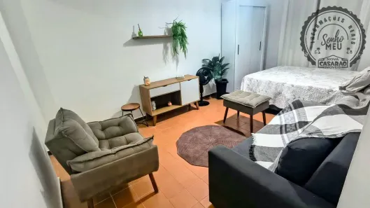 Kitnet com 1 Quarto à venda, 36m² no Boqueirão, Praia Grande