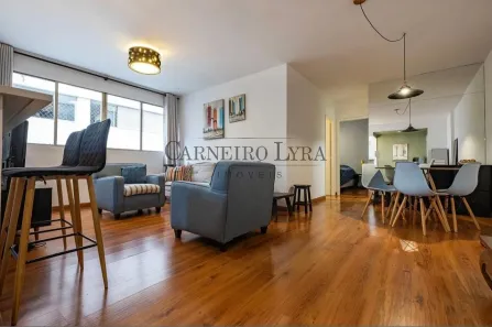 Apartamento com 2 Quartos para alugar, 70m² no Cerqueira César, São Paulo