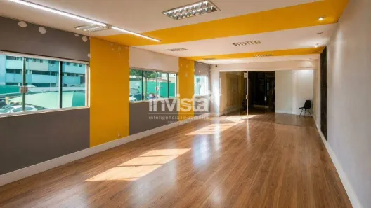 Sala Comercial para alugar, 76m² no Gonzaga, Santos