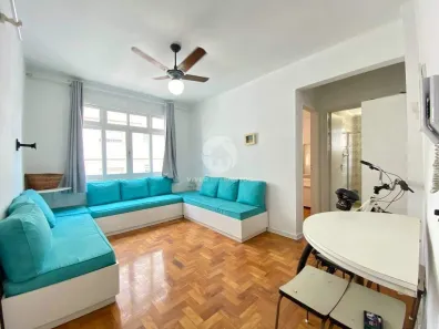 Apartamento com 1 Quarto à venda, 37m² no Boqueirão, Santos
