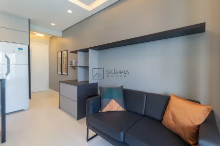 Apartamento com 1 Quarto para alugar, 37m² no Pinheiros, São Paulo
