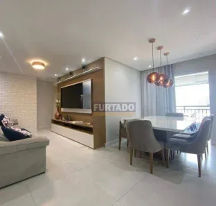 Apartamento com 3 Quartos à venda, 96m² no Vila Scarpelli, Santo André