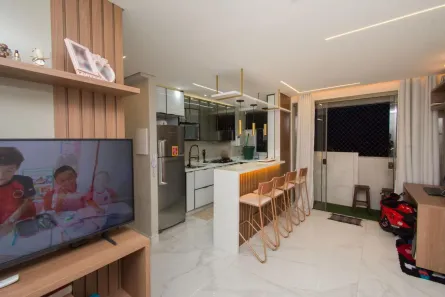 Apartamento com 2 Quartos à venda, 46m² no JK, Contagem