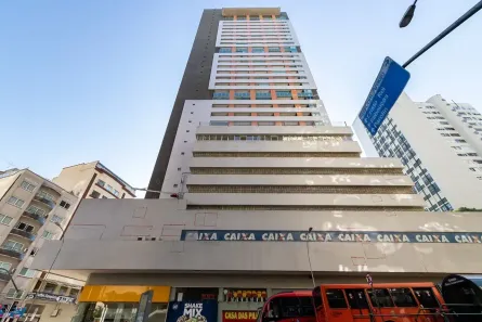 Apartamento com 1 Quarto para alugar, 33m² no Centro, Curitiba