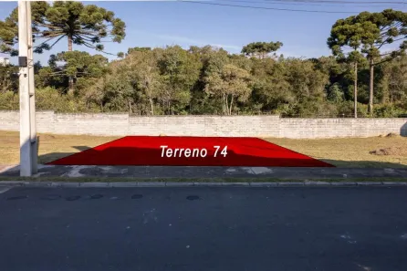Lote/Terreno à venda, 265m² no Jardim das Américas, Campo Largo