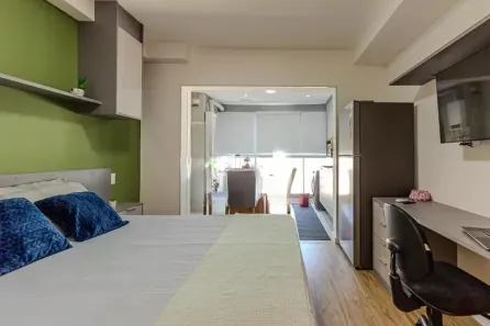 Kitnet com 1 Quarto à venda, 32m² no Santo Amaro, São Paulo