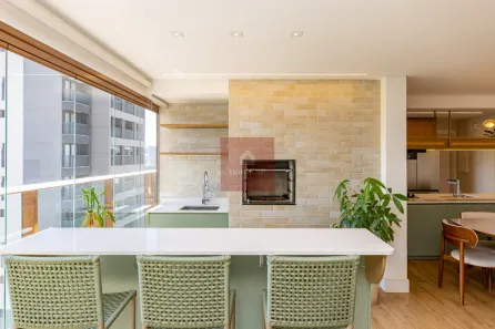 Apartamento com 3 Quartos à venda, 145m² no Brooklin Novo, São Paulo