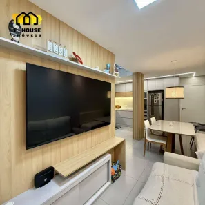 Apartamento com 2 Quartos à venda, 50m² no Vila Scarpelli, Santo André