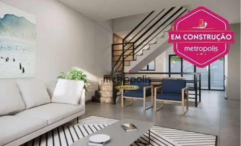 Sobrado com 3 Quartos à venda, 125m² no Vila Pires, Santo André