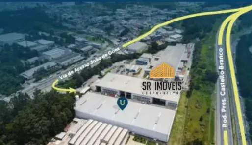Galpão/Depósito/Armazém para alugar, 3517m² no Jardim Alvorada, Jandira