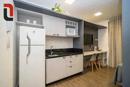Apartamento com 1 Quarto para alugar, 20m² no Centro, Curitiba