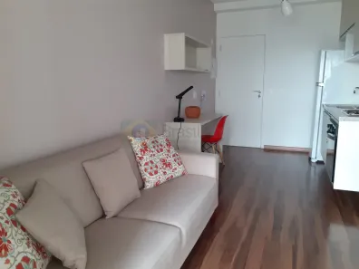 Flat com 1 Quarto para alugar, 42m² no Cidade Monções, São Paulo