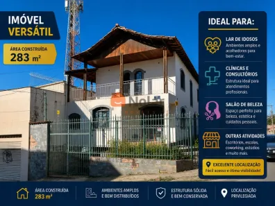 Imóvel Comercial para alugar, 283m² no Santa Tereza, Belo Horizonte