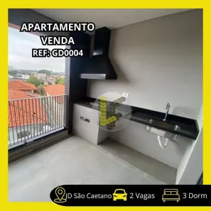 Apartamento com 3 Quartos à venda, 113m² no Jardim São Caetano, São Caetano do Sul