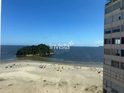 Apartamento com 3 Quartos para alugar, 182m² no José Menino, Santos